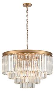 Franklite Perdita 20 Light Ceiling Pendant Light In Aged Brass Finish FL2465-20