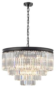 Franklite Perdita 20 Light Ceiling Pendant Light In Matt Black Finish FL2413-20