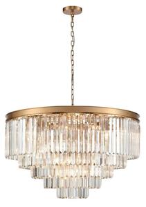 Franklite Perdita 27 Light Ceiling Pendant Light In Aged Brass Finish FL2465-27