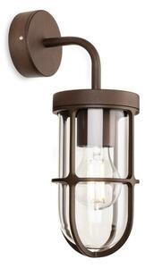 Firstlight 6942RBN Bowen Outdoor Wall Light In Rustic Brown IP65
