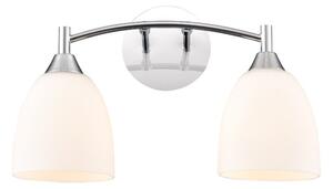 Franklite FL2087/2 Emmy 2 Light Chrome Wall Light