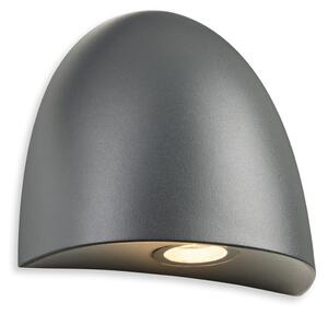 Firstlight 6822GP Como LED Wall Light In Graphite Finish IP54