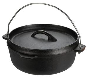 ProGarden Cast Iron Dutch Oven Cooking Pot VAGGAN 20 cm