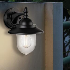 Firstlight 6800BK Stanley Wall Light In Black Finish IP44