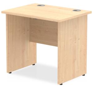 Impels 800mm Computer Desk In Maple With Panel End Leg
