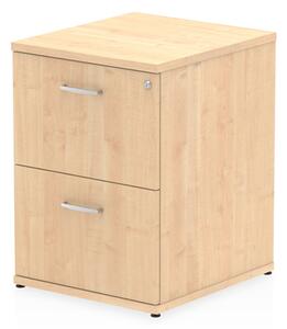 Impulse Wooden 2 Drawers Filing Cabinet In Maple