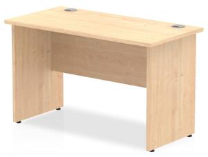 Impales 600mm Computer Desk In Maple With Panel End Leg