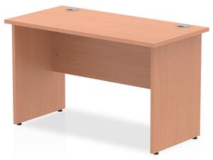 Impales 600mm Computer Desk In Beech With Panel End Leg