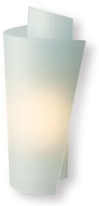 Firstlight Vetro WL223SS Halogen Glass Wall Light