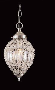 Impex CO01219/S/C Crystal Other 1 Lt Bombay Small Beaded Pendant