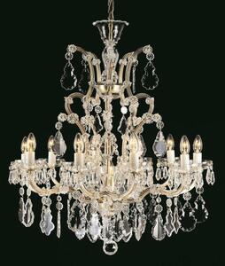 Impex CB145310/11 Crystal Bohemian 11 Lt Crystal Chandelier