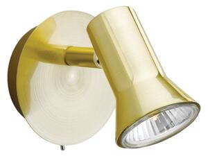 Firstlight Magnum 6090 Brushed Brass Single Spotlight