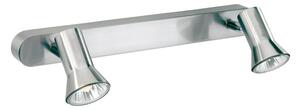 Firstlight Magnum 6091 Brushed Steel Twin Spotlight