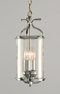 Impex LG00029/CH Polished Chrome Circular Hanging Ceiling Lantern