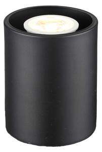 Small Modern Black LED Floor / Table Lamp Uplighter - No Bulb