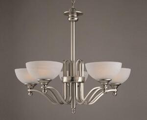 Impex PG00532/5 Contemporary 5 Light Pendant Ceiling Fitting