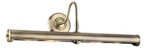 Traditional Style 24" Antique Brass Swan Neck Adjustable Picture Light