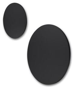 Mantra MC0120 Bora Bora 1 Light Medium 8 Watt LED Round Wall Light In Matt Black