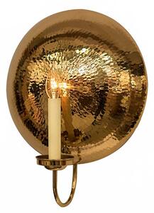 846APB La Luna 1 Light Large Wall Light In Polished Brass - Dia: 350mm