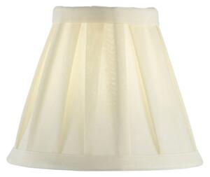 Endon CARLA-6 inch Cream Pleated Empire Candle Shade