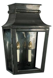 513AANT Parisienne Large Passage Lantern In Old Antique - H: 510mm