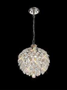 Diyas IL32800 Coniston 3 Light Ceiling Pendant In Polished Chrome