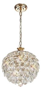 Diyas IL32803 Coniston 3 Light Ceiling Pendant In French Gold