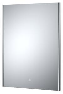 Ambient Rectangle Large Touch LED Wall Mirror Silver