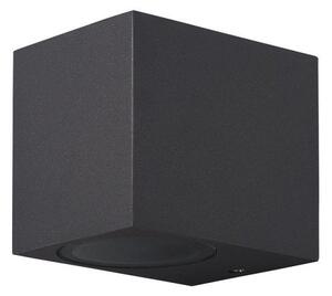 Mantra M6516 Kandanchu 1 Light Square Outdoor Wall Light In Anthracite - H: 80mm