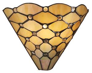 Interiors 1900 64302 Pearl Tiffany 1 Light Wall Light