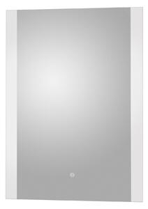 Ambient Rectangle Touch LED Edge Wall Mirror Silver