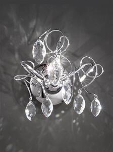 F2234/3 Modern 3 Light Crystal Wall Lamp