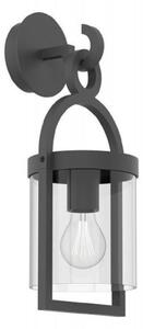 Mantra M6551 Maya 1 Light Outdoor Wall Light In Anthracite - H: 410mm