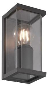 Mantra M6494 Meribel 1 Light Outdoor Wall Light In Graphite - H: 200mm