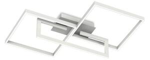 Mantra M6560 Mural 48 Watt Flush Ceiling Light In Matt White - Length: 700mm