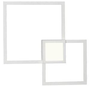 Mantra M6565 Mural 48 Watt Dimmable Squares Wall Light In Matt White