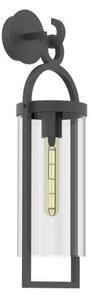 Mantra M6552 Maya 1 Light Outdoor Wall Light In Anthracite - H: 585mm