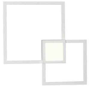 Mantra M6564 Mural 48 Watt Squares Wall Light In Matt White