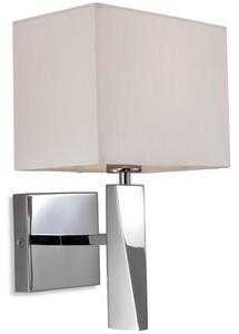 Firstlight 8225PST Mansion 1 Light Wall Light With Cream Shade