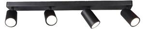 Mantra M6710 Sal 4 Light Linear Spotlight In Matt Black