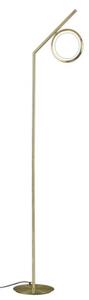 Mantra M6587 Olimpia SG 12 Watt Floor Light In Satin Gold/Opal White