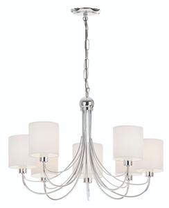 Endon PHANTOM-7CH Modern 7 Light Multi Arm Pendant Ceiling Light