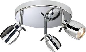 Firstlight 9503CH Marine Chrome 3 Light Bathroom Ceiling Spotlight