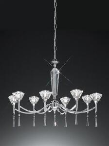 F2237/8 Chrome 8 Light Chandelier