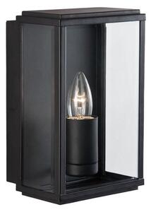 Searchlight 8204BK Outdoor Lighting Black Finish Glass Lantern