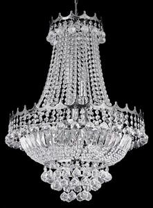 Searchlight 9112-52CC Versailles 9 Light Chrome Chandelier