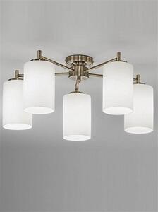 Franklite Decima FL2253/5 Bronze 5 Light Semi-Flush Ceiling Light