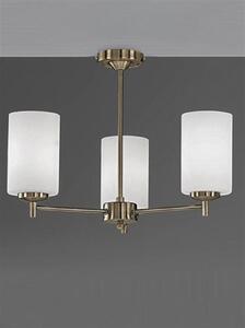 Franklite Decima FL2272/3 Bronze 3 Light Semi-Flush Ceiling Light