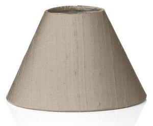 ROH0701 Rohan Taupe Silk Coolie Candle Shade