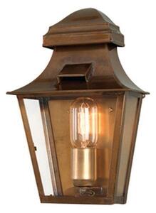 St Pauls Hand Made Solid Brass Outdoor Lantern, Antique Brass
